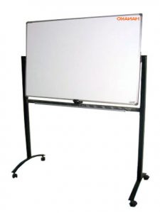Jual whiteboard magnetik 2 sisi