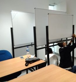 Whiteboard Standing Magnet Hanako 60X120 Single Face