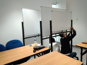 Whiteboard Standing Magnet Hanako 60X120 Single Face