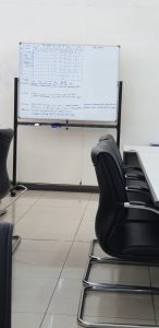 Whiteboard Standing Magnet Hanako 80X120 Single Face