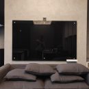 Jual Papan Tulis Kaca Glassboard Hitam Jakarta Utara