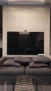 Jual Papan Tulis Kaca Glassboard Hitam Jakarta Utara