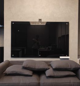 Jual Papan Tulis Kaca Glassboard Hitam Jakarta Utara