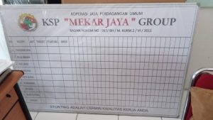 Papan Data Koperasi 