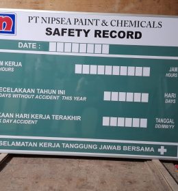 Papan Data Perusahaan PT Nipsea Paint