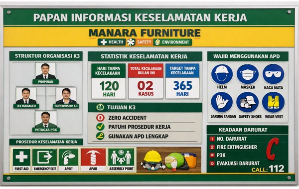 Papan Informasi Keselamatan Kerja